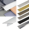 A54 13mm Anodised Aluminium T-Bar Threshold Trim – Tile Transition Strip