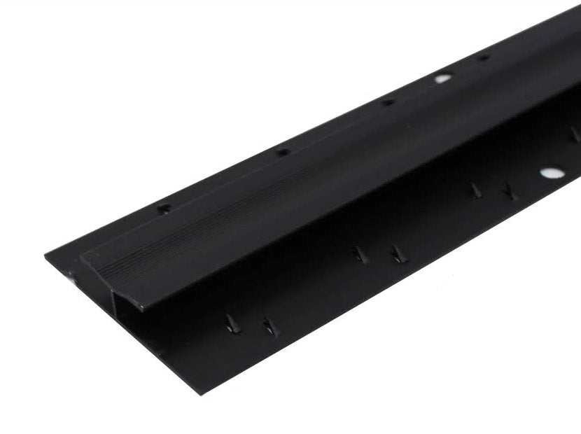 C61 20mm Anodised Aluminium Dual Edge Carpet Profile – Floor Edge Trim