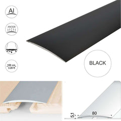 A71 80mm Anodised Aluminium Self Adhesive Door Threshold Strip