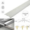 Aluminium Door Threshold Strip 37mm 4-in-1 Multi-Purpose Floor Trim