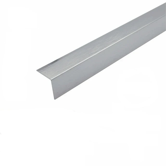 Aluminium Retro-Fit Tile Trim 20x20mm Angle Edge Protector