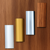 CAS 38mm Self-Adhesive Euro Cover Strip – Wood, Vinyl & Tile Door Bar Threshold Trim