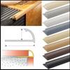Round Edge PVC Tile Trim – Quadrant 8, 10, 12.5mm Sizes