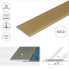 A02 30mm Anodised Aluminium Flat Door Threshold Strip - Company