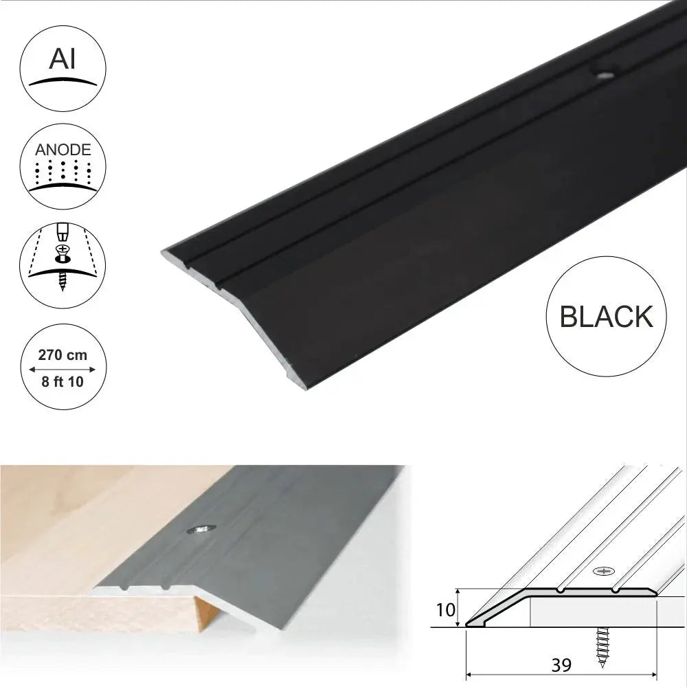 A11 40mm Anodised Aluminium Door Threshold Ramp Profile - Company