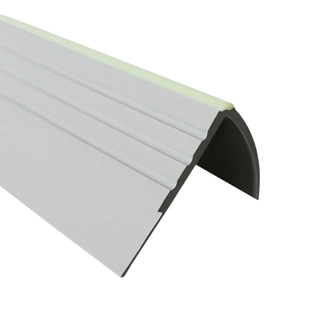 Flexible Luminescent Non-Slip PVC Stair Nosing 40x40mm