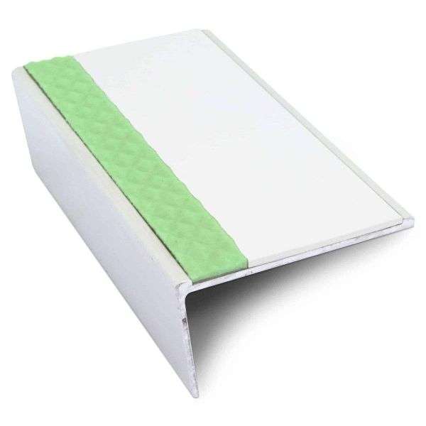 ASL02 57x32mm Aluminium Non Slip Stair Nosing Edge Trim With Pvc Insert Stair Nosing etc