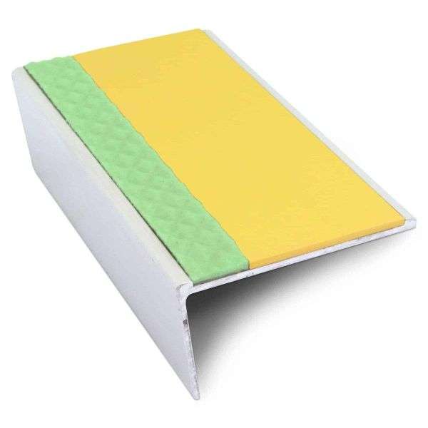 ASL02 57x32mm Aluminium Non Slip Stair Nosing Edge Trim With Pvc Insert Stair Nosing etc