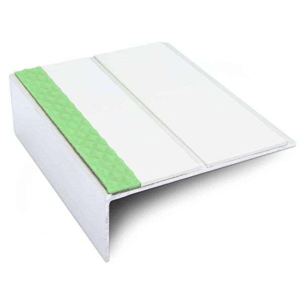 ASL09 85x30mm Aluminium Non Slip Stair Nosing Edge Trim With Pvc Insert Stair Nosing etc