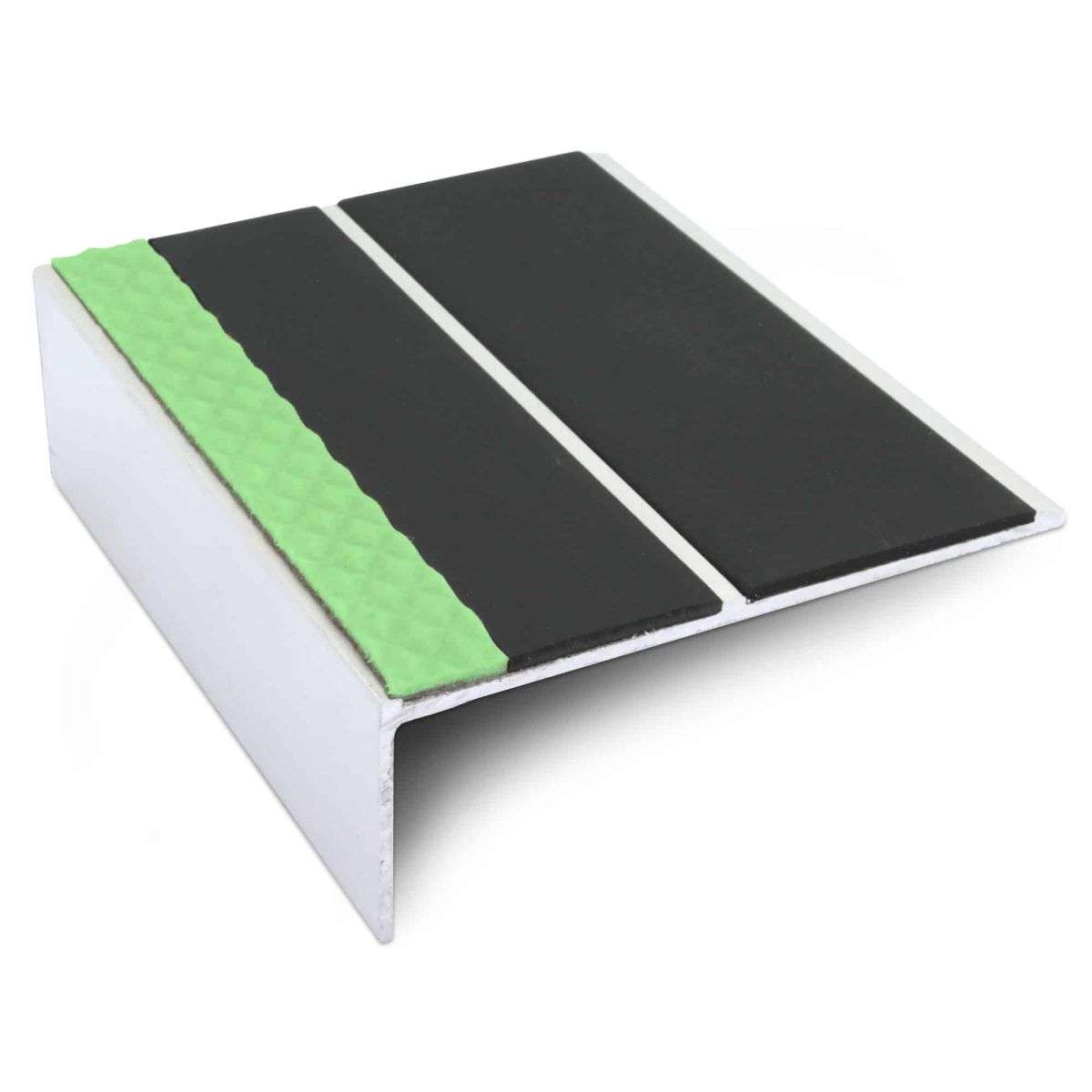 ASL09 85x30mm Aluminium Non Slip Stair Nosing Edge Trim With Pvc Insert Stair Nosing etc