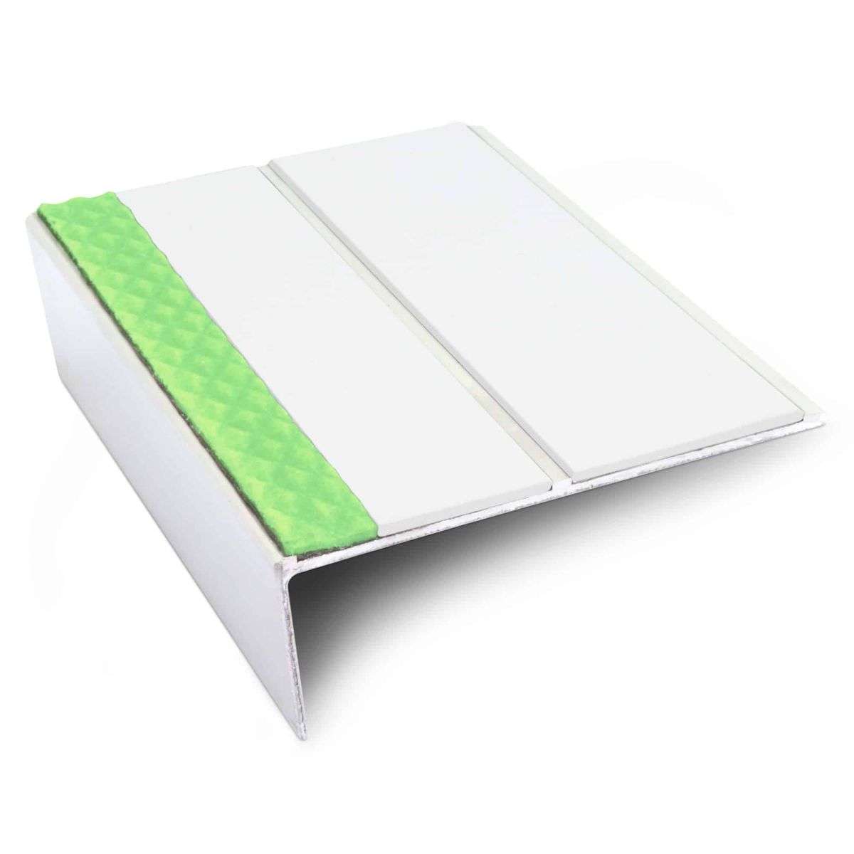 ASL10 85x32mm Aluminium Non Slip Stair Nosing Edge Trim With Pvc Insert Stair Nosing etc