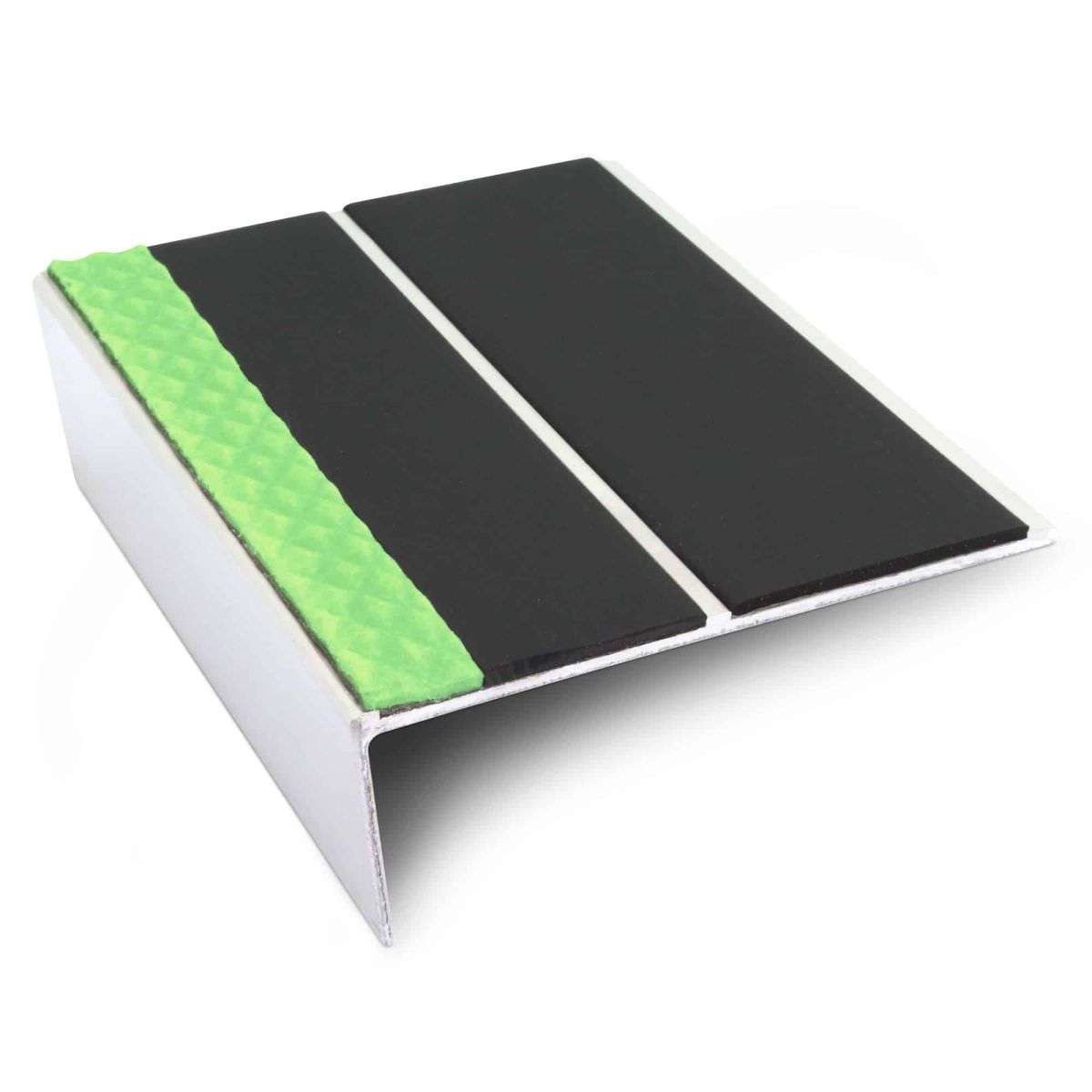 ASL10 85x32mm Aluminium Non Slip Stair Nosing Edge Trim With Pvc Insert Stair Nosing etc