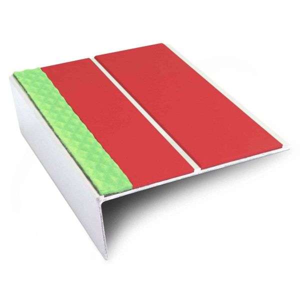 ASL10 85x32mm Aluminium Non Slip Stair Nosing Edge Trim With Pvc Insert Stair Nosing etc