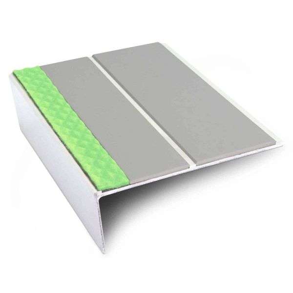 ASL10 85x32mm Aluminium Non Slip Stair Nosing Edge Trim With Pvc Insert Stair Nosing etc