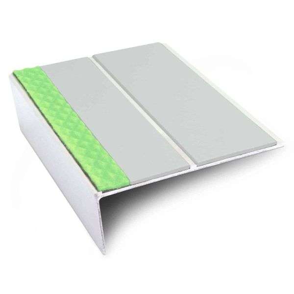 ASL10 85x32mm Aluminium Non Slip Stair Nosing Edge Trim With Pvc Insert Stair Nosing etc