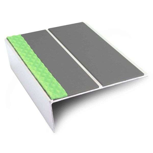 ASL10 85x32mm Aluminium Non Slip Stair Nosing Edge Trim With Pvc Insert Stair Nosing etc