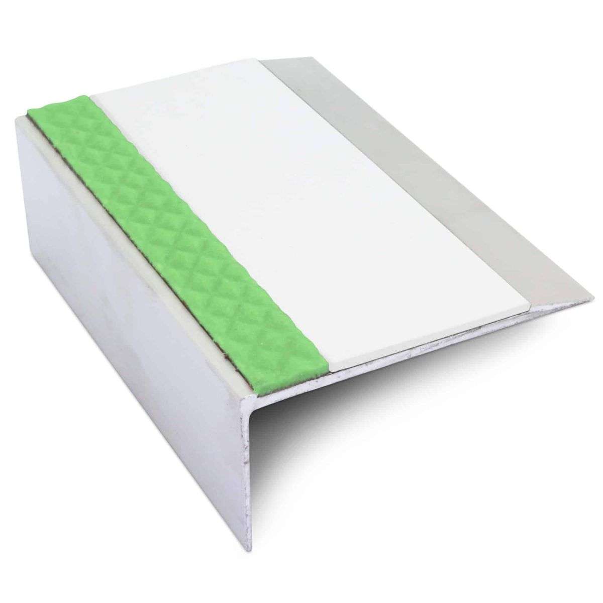 ASL15 66x32mm Aluminium Non Slip Stair Nosing Edge Trim With Pvc Insert Stair Nosing etc