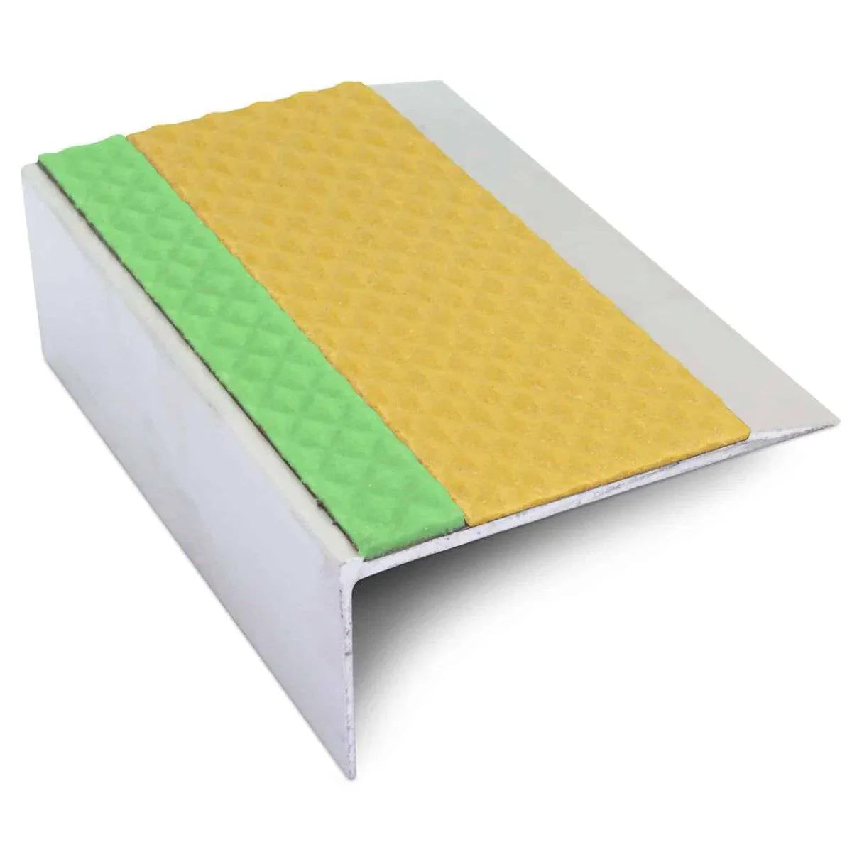 ASL15 Tredsafe 66x32mm Aluminium Non Slip Stair Nosing Edge Trim With Pvc Insert Stair Nosing etc