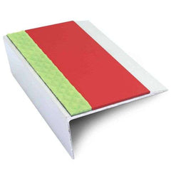 ASL16 66x32mm Aluminium Non Slip Stair Nosing Edge Trim With Pvc Insert Stair Nosing etc