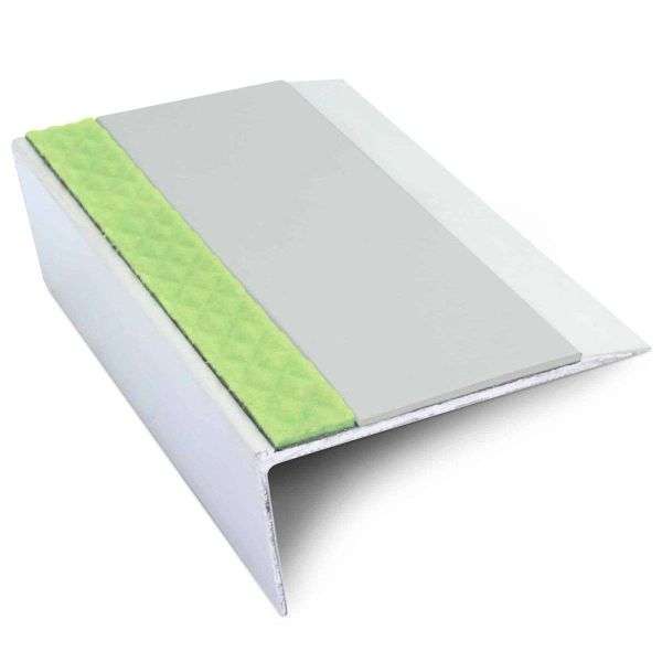 ASL16 66x32mm Aluminium Non Slip Stair Nosing Edge Trim With Pvc Insert Stair Nosing etc