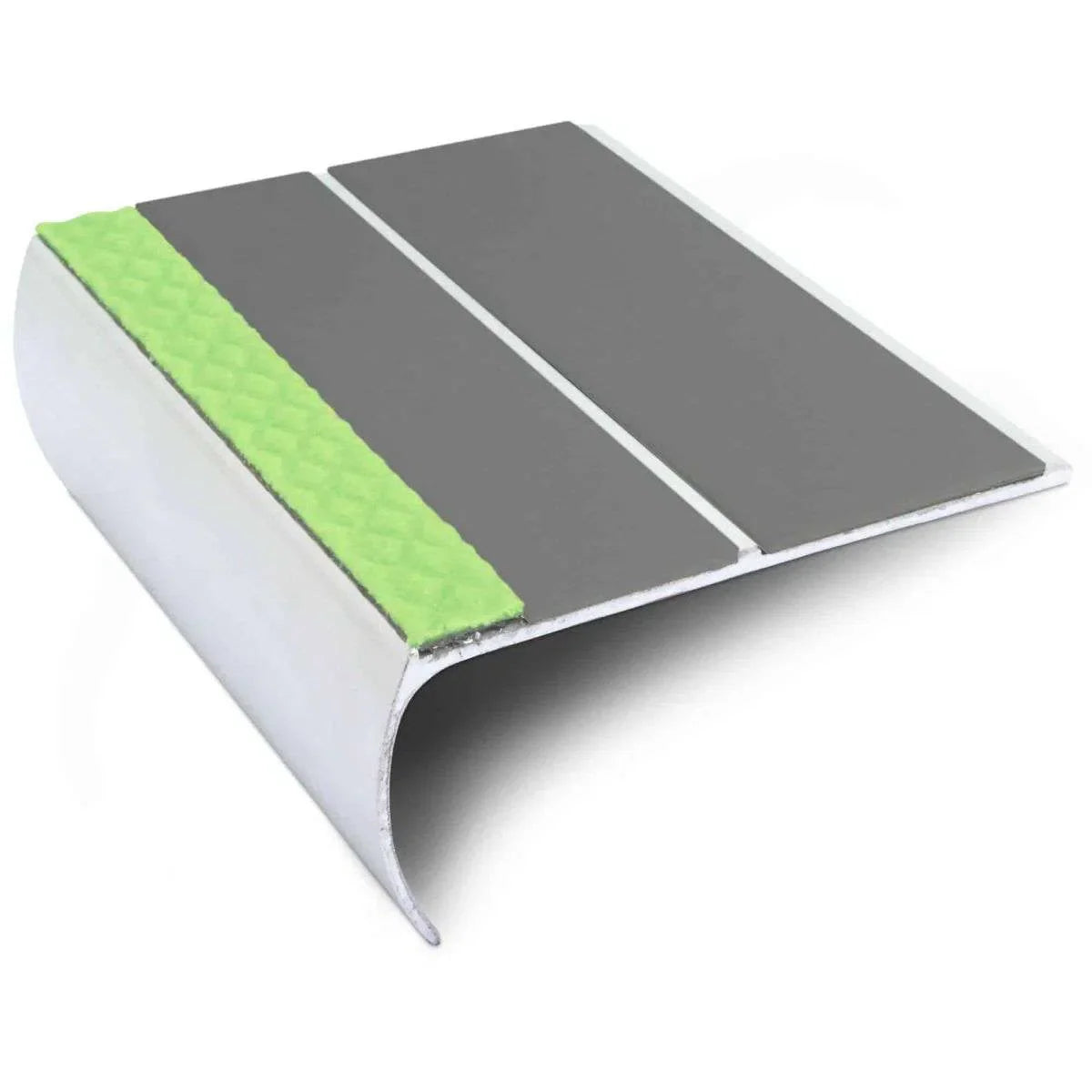 ASL29 87x40mm Aluminium Non Slip Stair Nosing Edge Trim With Pvc Insert Stair Nosing etc