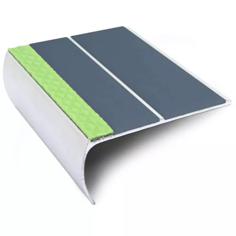 ASL29 87x40mm Aluminium Non Slip Stair Nosing Edge Trim With Pvc Insert Stair Nosing etc