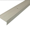 C27 44 x 20.5mm Anodised Aluminium LVT Stair Nosing Edge Profile for 5mm Flooring