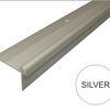 C29 42 x 28mm Anodised Aluminium LVT Stair Nosing Edge Profile for 5mm Flooring