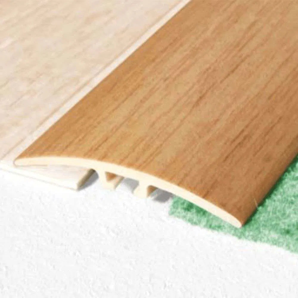 E64 40mm Pvc Wood Effect Door Threshold Strip Stair Nosing etc