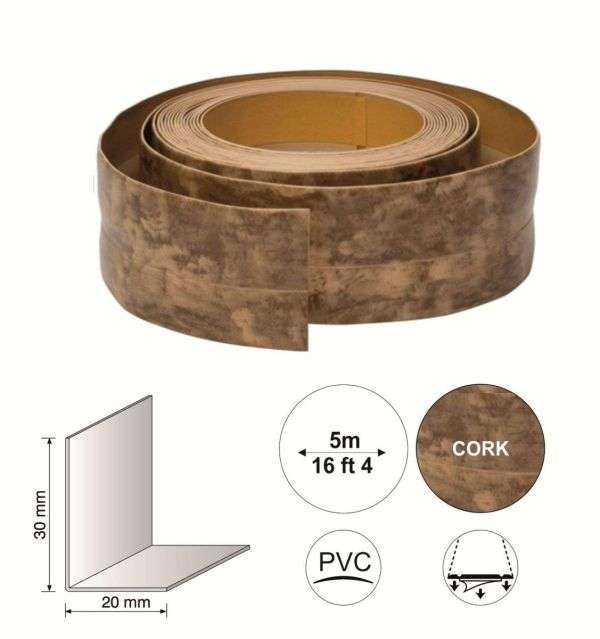 Flexi Flexible PVC Skirting Board Stair Nosing etc