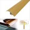 C40 PVC Wood Effect Door Threshold Ramp Profile – 40mm Floor Transition Strip