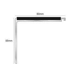 NHD17 60 x 55mm Non Slip Stair Nosing Stair Nosing etc