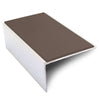 NSL01 56 x 32mm Aluminium Non Slip Stair Nosing Edge Trim With PVC Insert