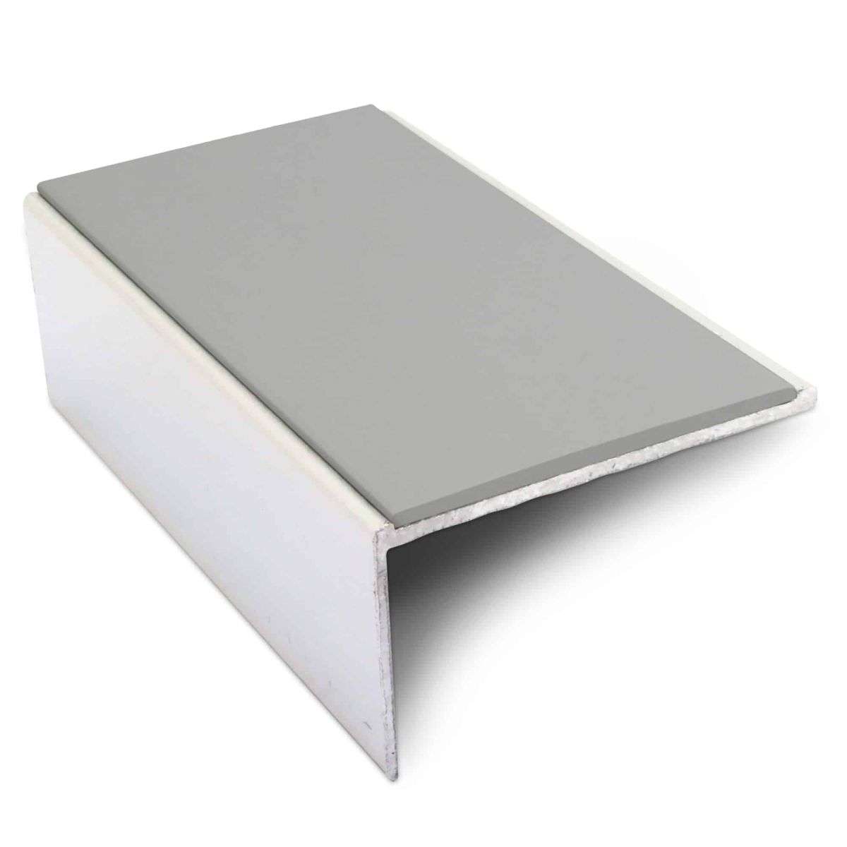 NSL01 56 x 32mm Aluminium Non Slip Stair Nosing Edge Trim With PVC Insert