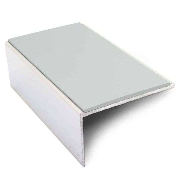 NSL01 56 x 32mm Aluminium Non Slip Stair Nosing Edge Trim With PVC Insert
