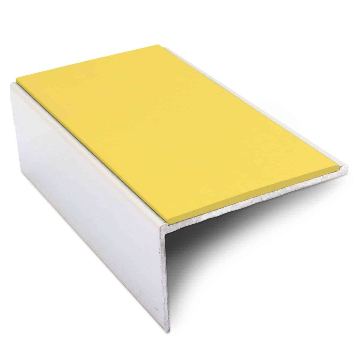 NSL01 56 x 32mm Aluminium Non Slip Stair Nosing Edge Trim With PVC Insert
