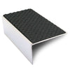 NSL01 Tredsafe 56 x 32mm Aluminium Non Slip Stair Nosing Edge Trim With PVC Insert