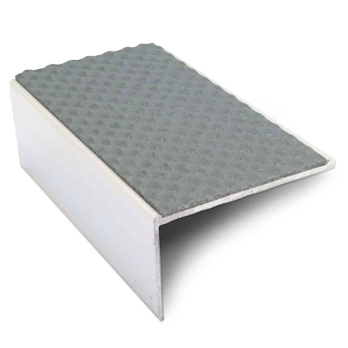 NSL01 Tredsafe 56 x 32mm Aluminium Non Slip Stair Nosing Edge Trim With Pvc Insert Stair Nosing etc