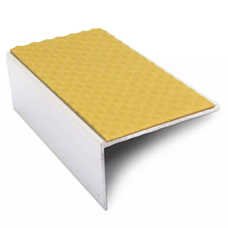 NSL01 Tredsafe 56 x 32mm Aluminium Non Slip Stair Nosing Edge Trim With Pvc Insert Stair Nosing etc