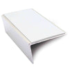 NSL02 57 x 32mm Aluminium Non Slip Stair Nosing Rakeback Edge Trim With PVC Insert