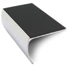NSL03 57 x 40mm Aluminium Non Slip Stair Nosing Bullnose Edge Trim With PVC Insert