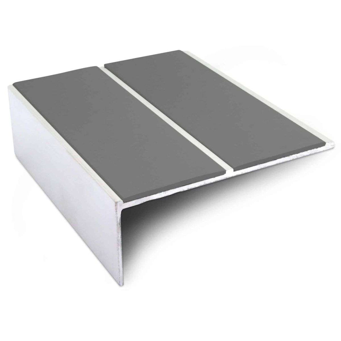 NSL09 85 x 32mm Aluminium Non Slip Stair Nosing Edge Trim With PVC Insert