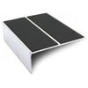 NSL09 85 x 32mm Aluminium Non Slip Stair Nosing Edge Trim With PVC Insert