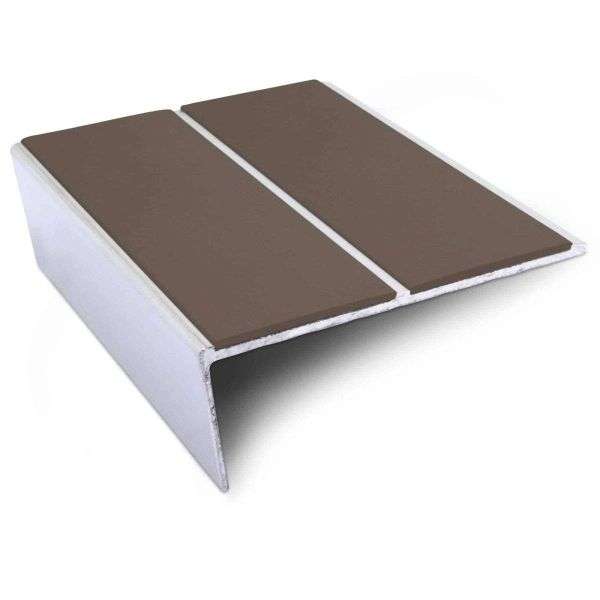 NSL10 85 x 32mm Aluminium Non Slip Stair Nosing Edge Trim With Pvc Insert Stair Nosing etc