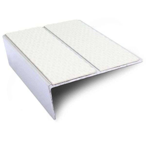 NSL10 Tredsafe 85 x 32mm Aluminium Non Slip Stair Nosing Edge Trim With Pvc Insert Stair Nosing etc