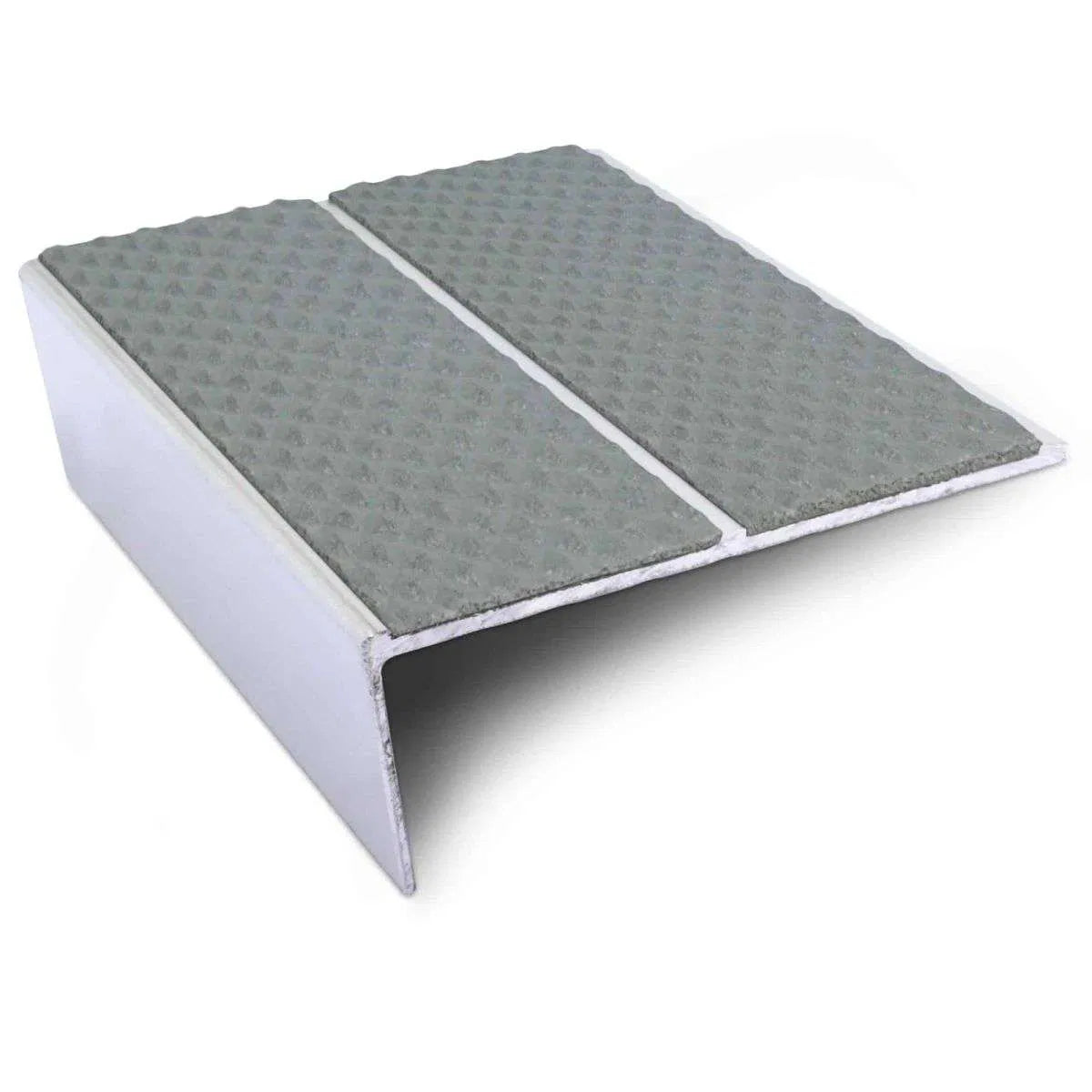 ASL10 Tredsafe 85x32mm Aluminium Non Slip Stair Nosing Edge Trim With Pvc Insert Stair Nosing etc