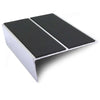 NSL10 85 x 32mm Aluminium Non Slip Stair Nosing Edge Trim With PVC Insert