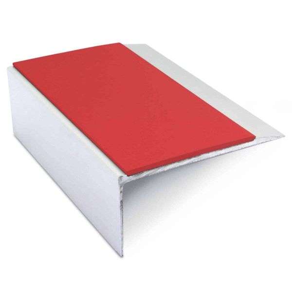 NSL15 66 x 32mm Aluminium Non Slip Stair Nosing Edge Trim With Pvc Insert Stair Nosing etc