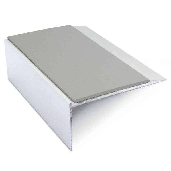 NSL15 66 x 32mm Aluminium Non Slip Stair Nosing Edge Trim With Pvc Insert Stair Nosing etc