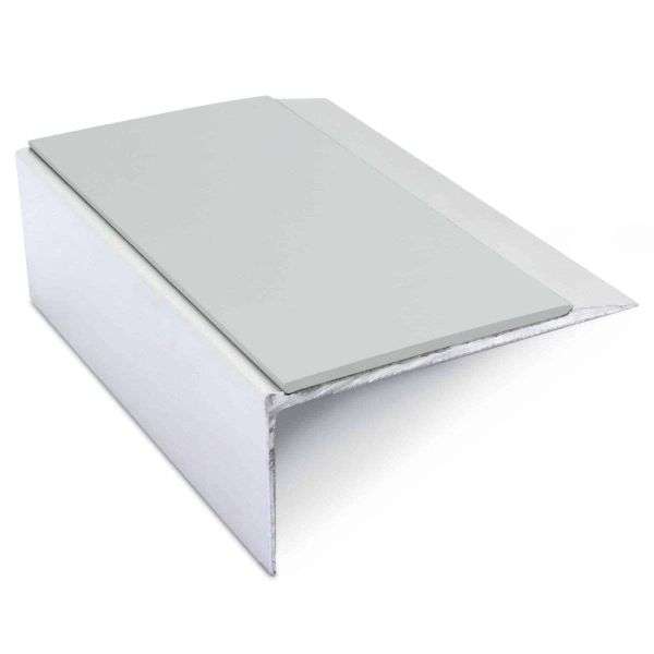 NSL15 66 x 32mm Aluminium Non Slip Stair Nosing Edge Trim With Pvc Insert Stair Nosing etc